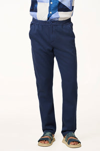 Laguna Sunset Navy Men's Smart Fit Khadi Trouser
