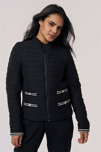 Andrea Khadi Black Women's Smart Fit Jacket