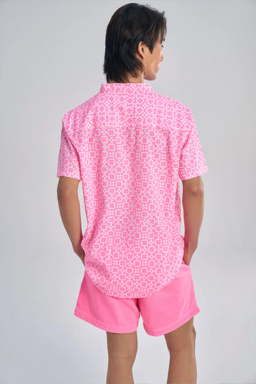 Maui (Khadi) Comet Check Aurora Bubblegum Pink XS