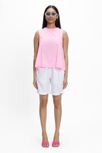 Barbe Aurora Pink Women's Resort Fit Khadi Tops