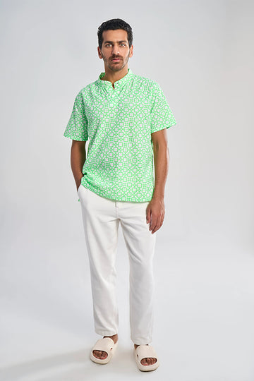 Maui (Khadi) Comet Check Aurora Lime Green XS