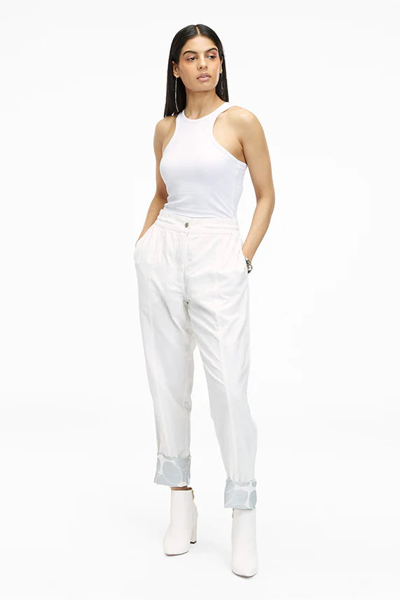 Naipan (Khadi) Undyed & Ecofoil Starburst Silver