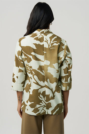 Sasha Khadi Safari Blazer
