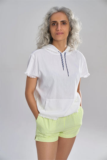 Drai (Khadi) Aurora Yellow Bling Stripe XS