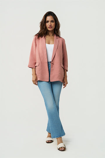 Sasha Linen Blazer