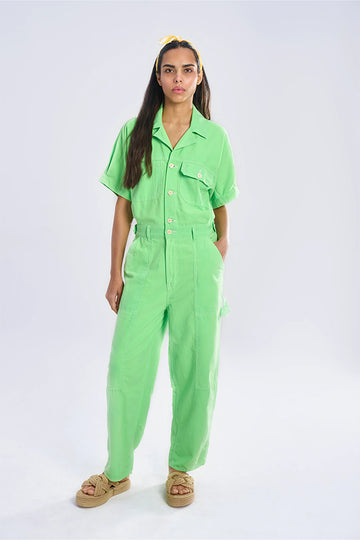 Gili (Khadi) Aurora Lime Green XS