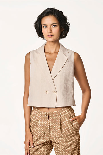 Kira Linen Ivory XXS