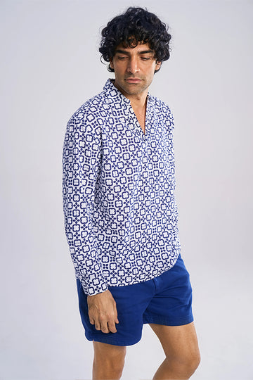 Glen - Khadi Pop over shirt