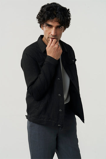 Diego Linen shacket
