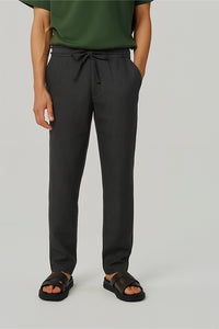 Crux Khadi Faded Black Men's Slim Fit Trouser