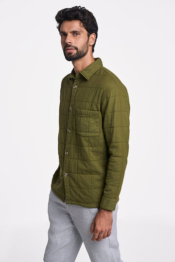 Hunter Quilted Khadi Shirt