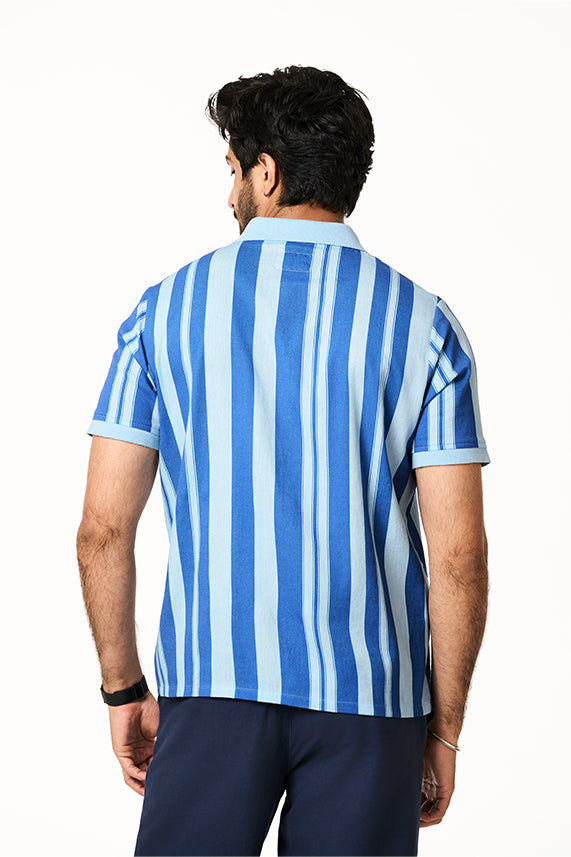 Palma Khadi Knit Collar Shirt