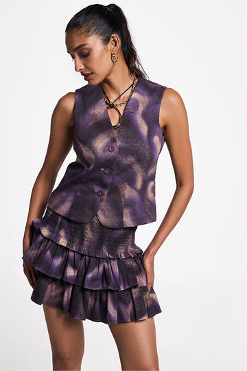 Ara Khadi Waistcoat Milkyway S
