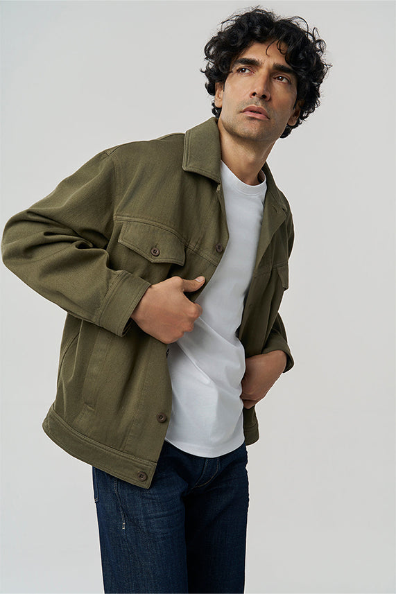 Lynx Denim Khadi Jacket