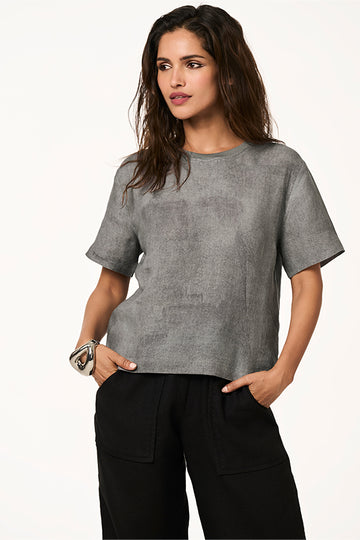 Cela Linen Marine Art Charcoal XS