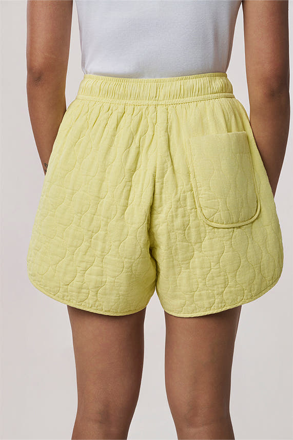 Poppy Khadi Quilted Shorts