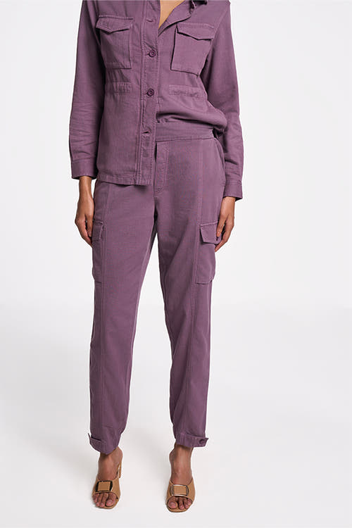 Astrid Black Plum S