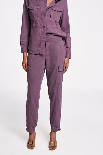 Astrid Black Plum S