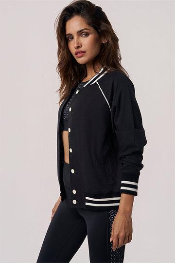 Naomi Khadi Bomber Jacket