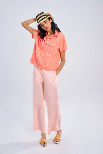 Nova (Khadi) Aurora Orange Bling Stripe XS