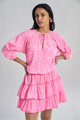 Belle (Khadi) Cosmic Medley Aurora Bubblegum Pink XS