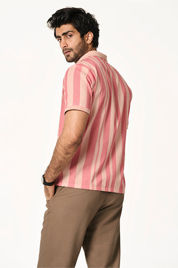 Palma Khadi Knit Collar Shirt