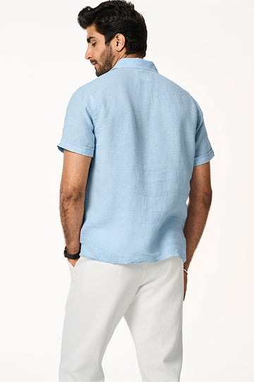Flint Linen Collar Shirt