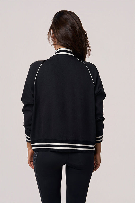 Naomi Khadi Bomber Jacket