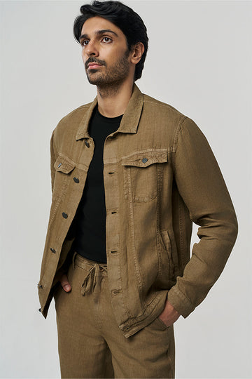 Diego Linen shacket
