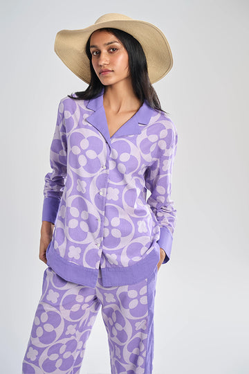 Java (Khadi) Crescent Bloom Aurora Lilac XS