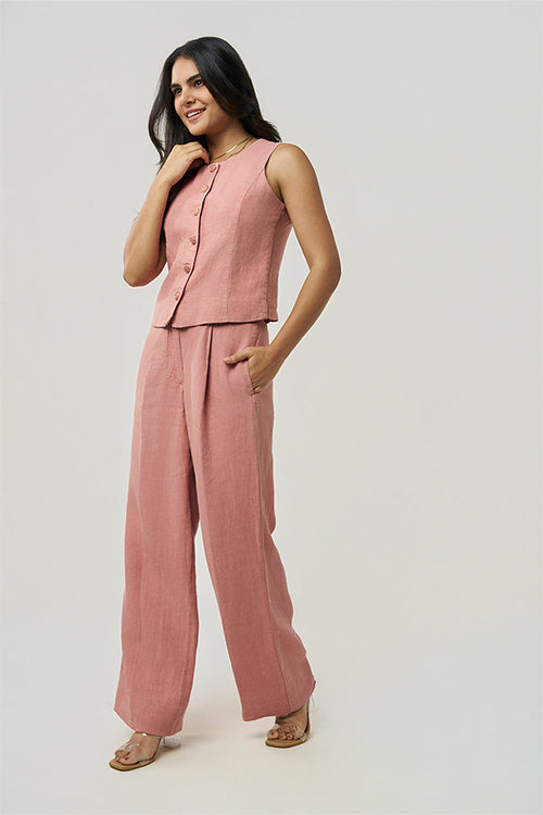 Ashley - Linen Vest