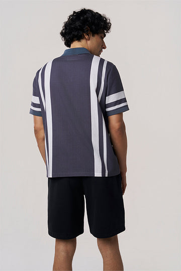 Palma Khadi Knit Collar Shirt