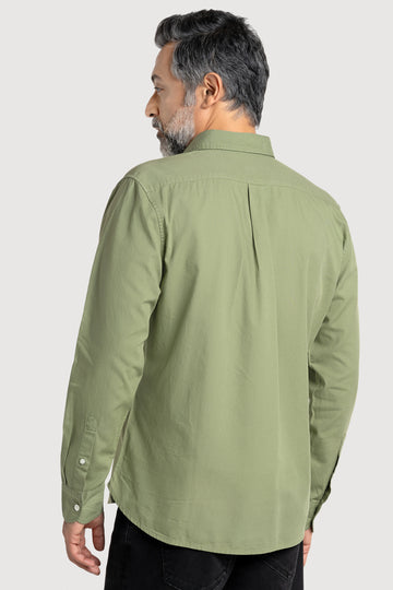 Rex FT Matcha Men's Smart Fit Cotton Shirt