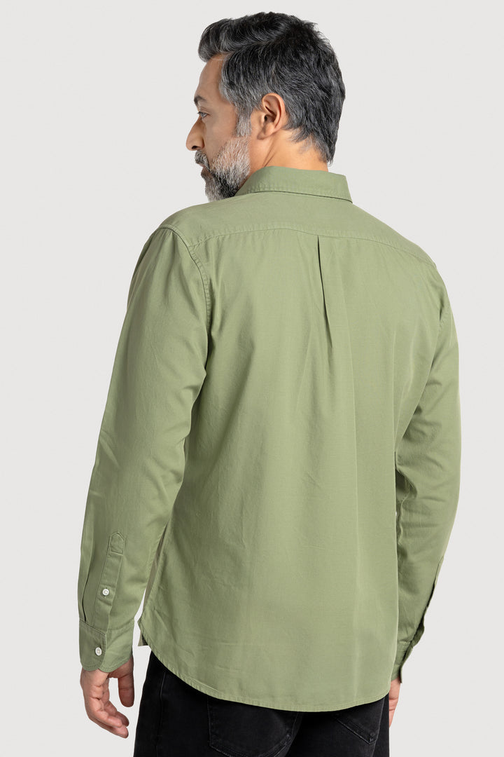 Rex FT Matcha Men's Smart Fit Cotton Shirt