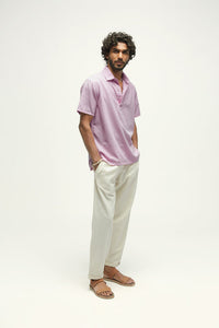 Aruba Blush Men's Resort Fit Khadi T-Shirt