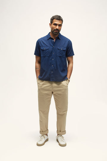 Bellando Khadi Scout Shirt Blue M