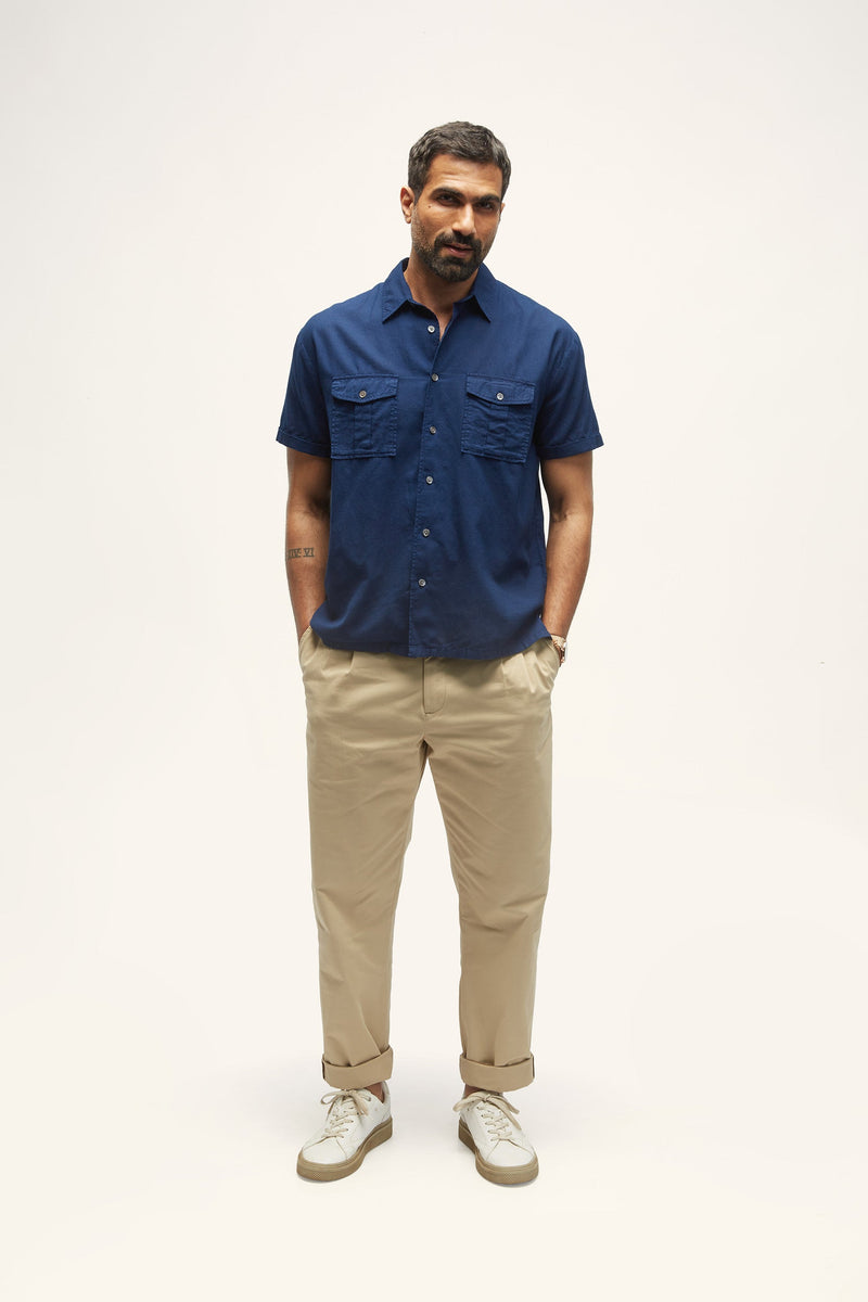 Bellando Khadi Scout Shirt Blue M