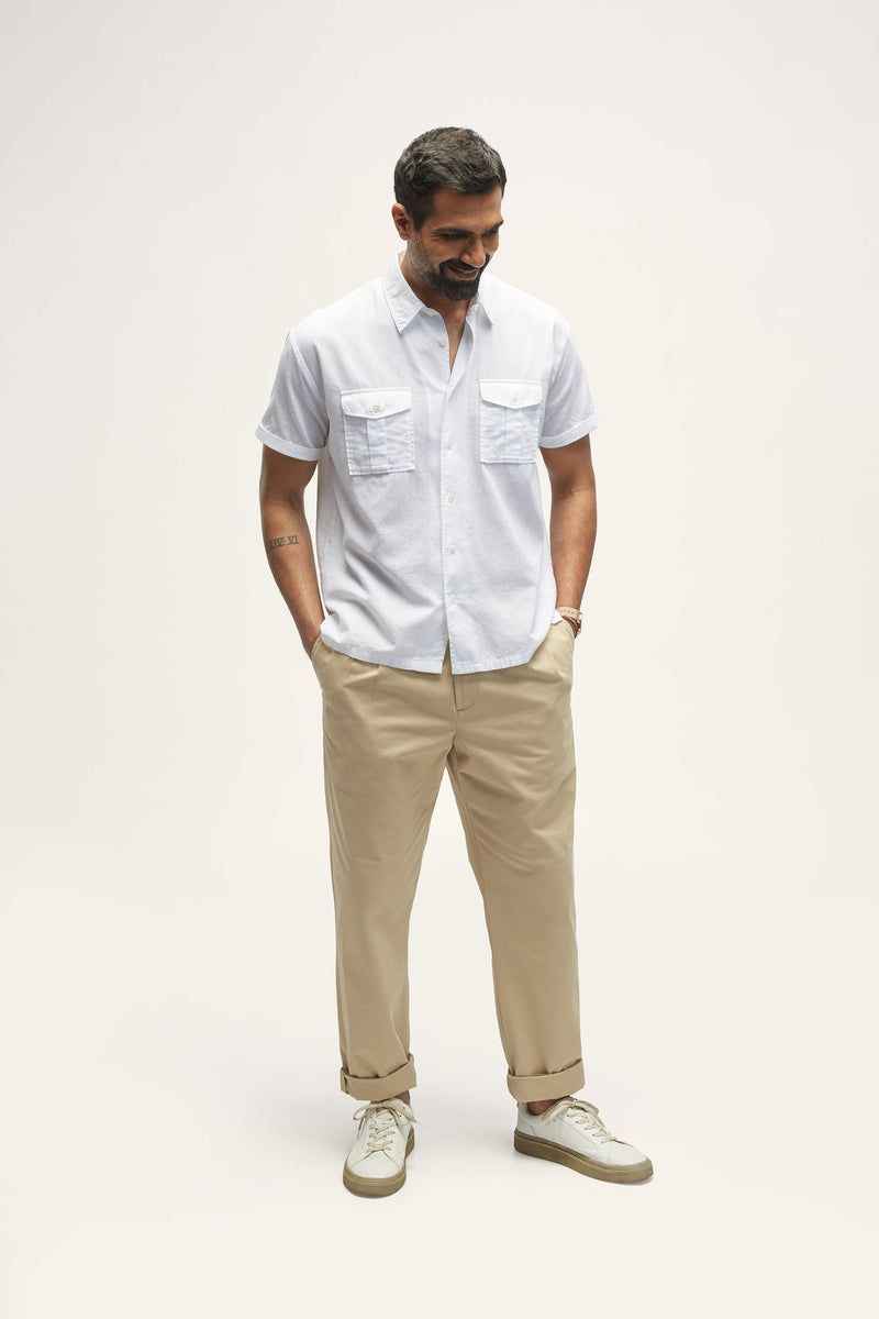 Bellando Khadi Scout Shirt White M
