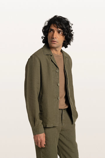 Coren Khakhi Men's Smart Fit Jacket