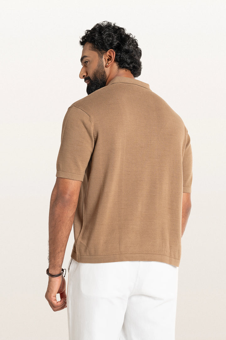 Luma Sand Dune Men's Smart Fit Polo Tee