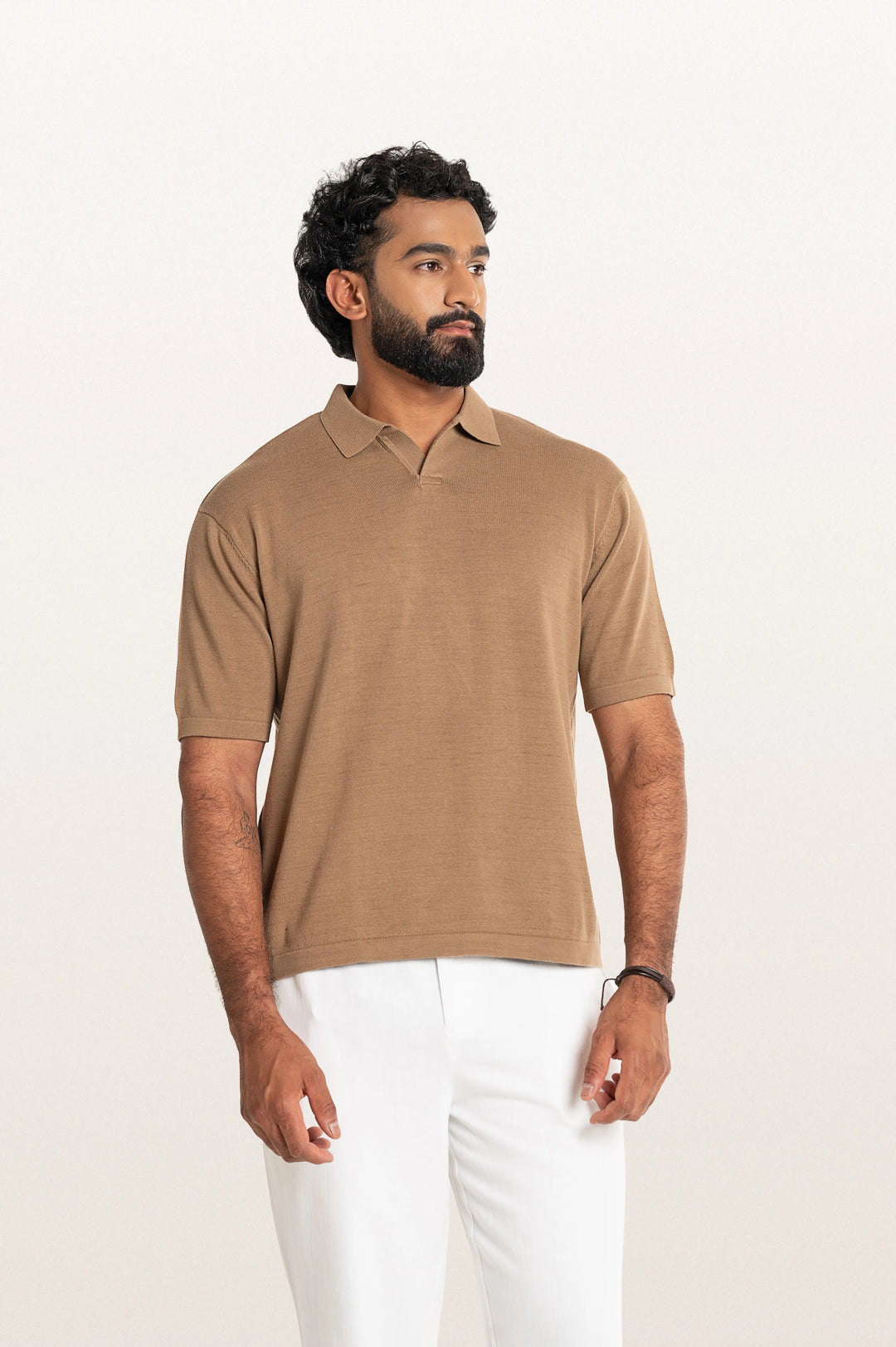 Luma Sand Dune Men's Smart Fit Polo Tee