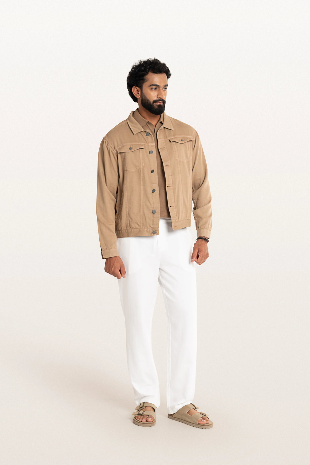 Vito White Men's Smart Fit Pant