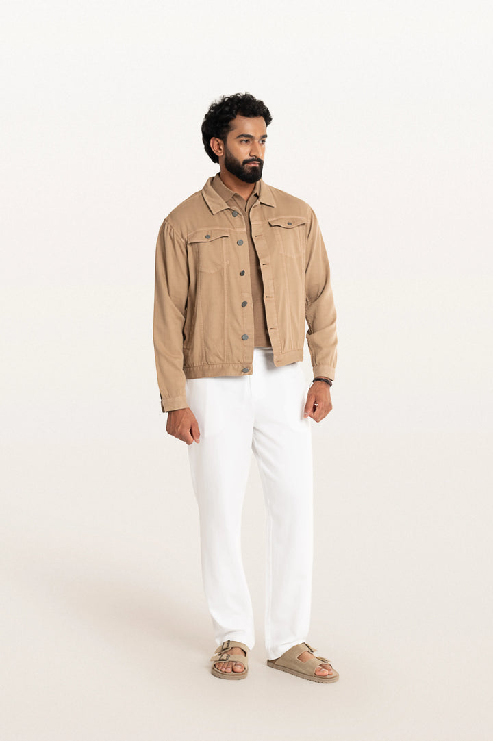 Vito White Men's Smart Fit Pant