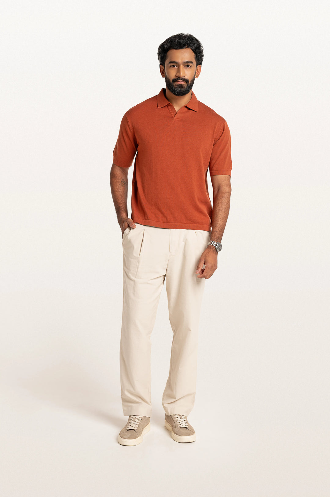 Luma Bark Men's Smart Fit Polo Tee