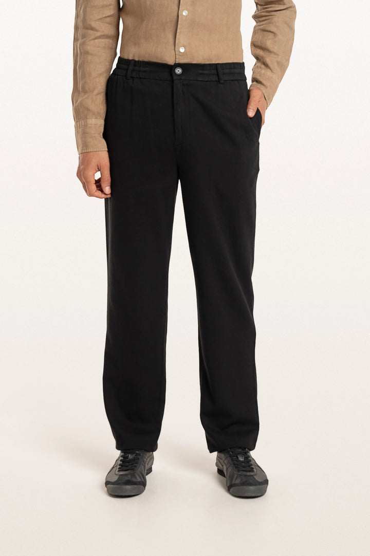 Vito Black Men's Smart Fit Pant