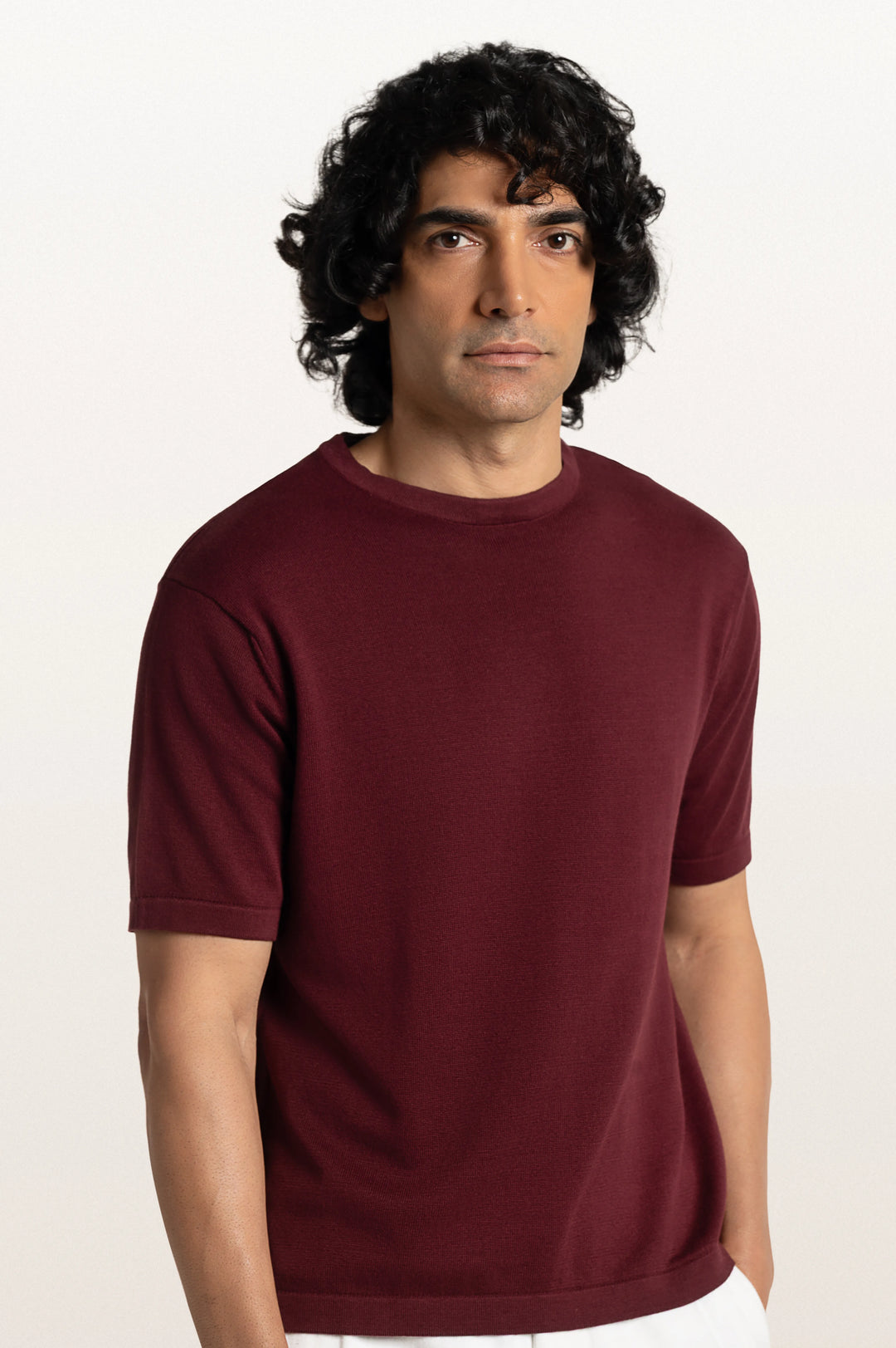 Tian Red Wine Men's Smart Fit T-Shirt