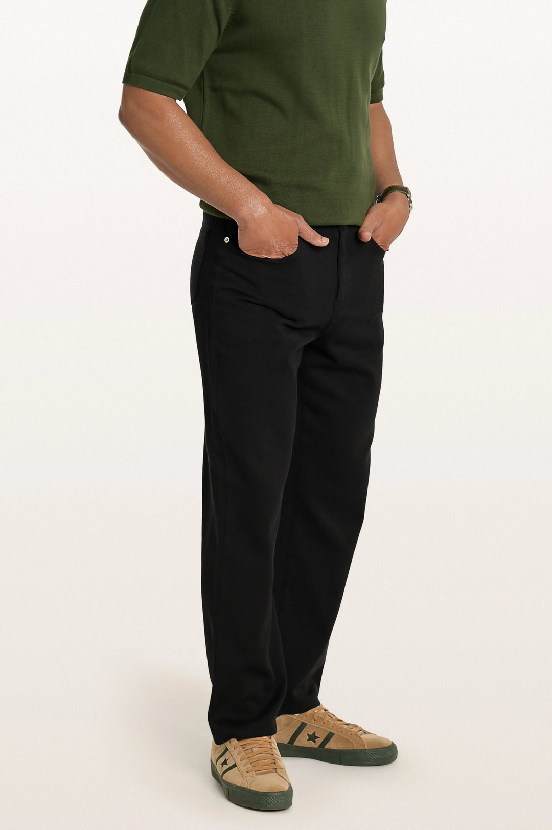 Toro Black Men's Slim Fit Jeans