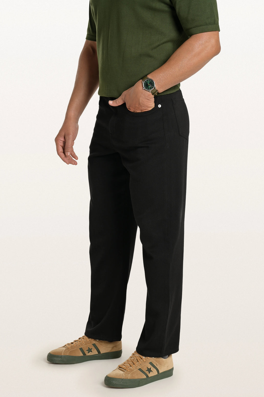 Toro Black Men's Slim Fit Jeans