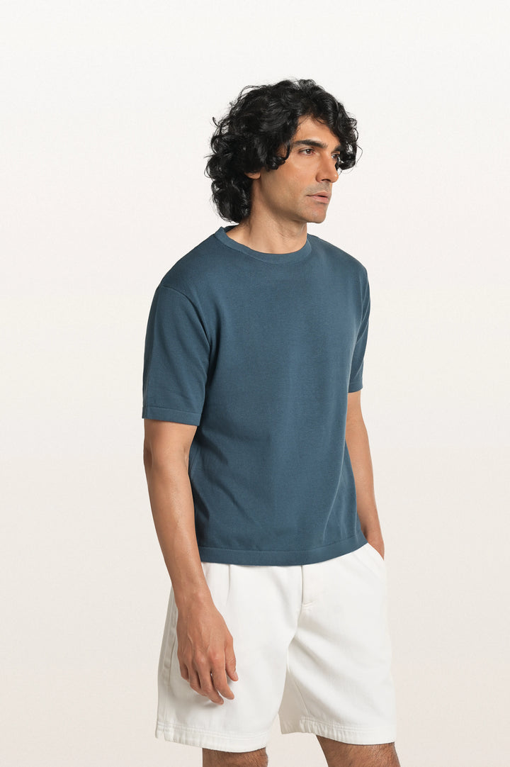 Tian Indian Teal Men's Smart Fit T-Shirt