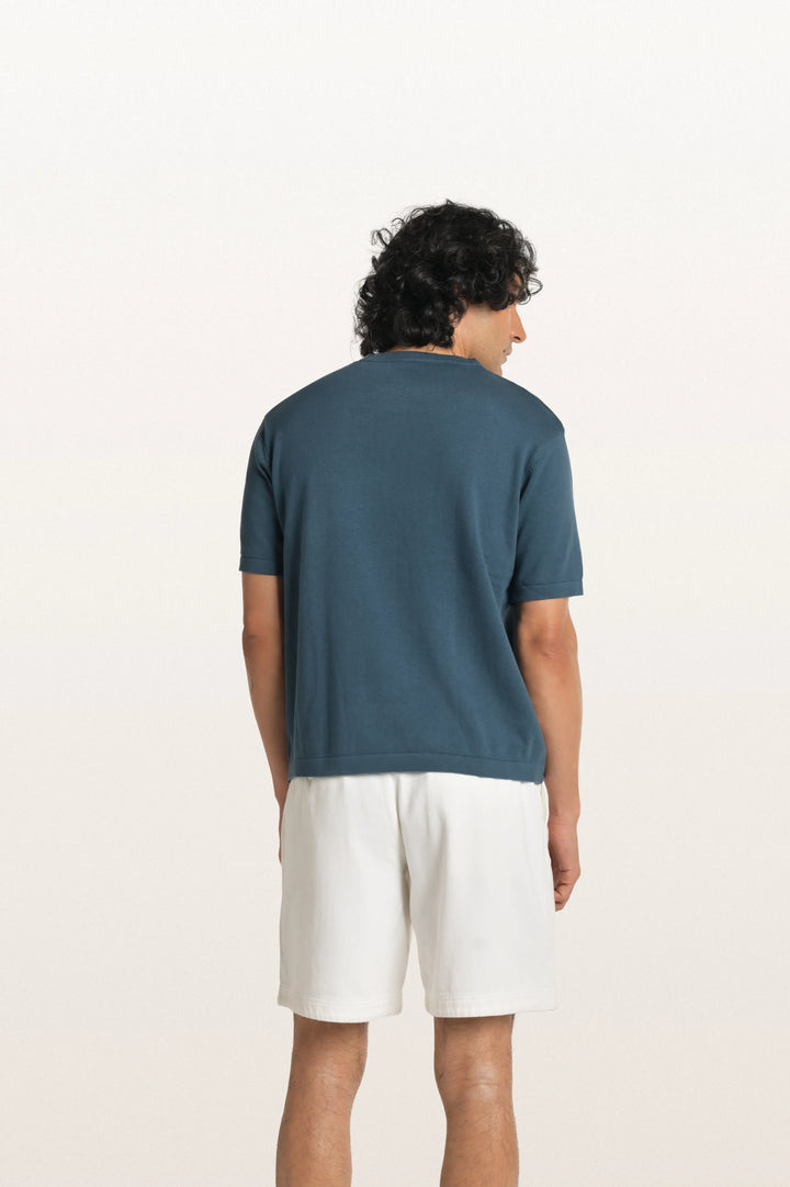 Tian Indian Teal Men's Smart Fit T-Shirt